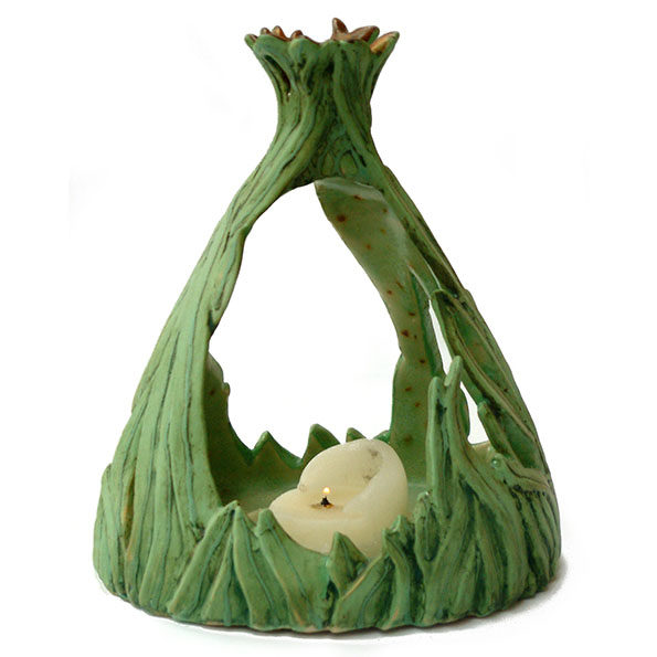 Candle stand – Leafy Tent